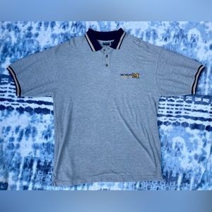 Michigan Wolverines Proedge Vintage 90s Polo